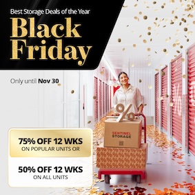 Sentinel Storage - Fort McMurray Promotion