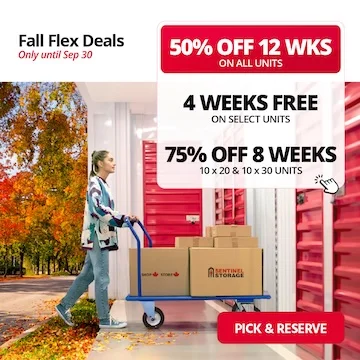 Sentinel Storage - Fort McMurray Promotion