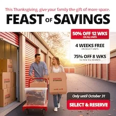 Sentinel Storage - Fort McMurray Promotion
