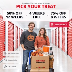 Sentinel Storage - Fort McMurray Promotion