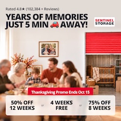 Sentinel Storage - Fort McMurray Promotion